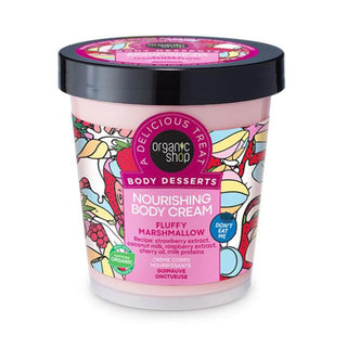 Organic Shop Fluffy Marshmallow crema corpo Nutritiva 450ml