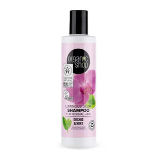 Organic Shop Natura Siberica Shampoo Orchidea e Menta per capelli Normali 280ml