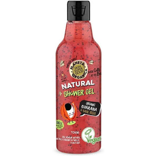 Natura Siberica Gel Doccia Naturale Guaranà Biologico e Semi di Basilico 250ml