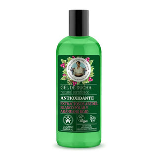 Gel de bain antioxydant naturel à la canneberge Green Agafia 260 ml 