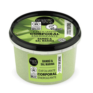 Organic Shop Bamboo Esfoliante Corpo Scrub Tropical Bamboo 1 unità