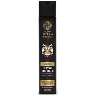 Natura Fury Of The Tiger Shampoo Energetico per Corpo e capelli 2 in 1 250ml