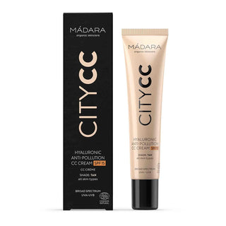 Mádara CC Cremă SPF 15 Tan Citycc 40 ml — Cremă colorată pentru față