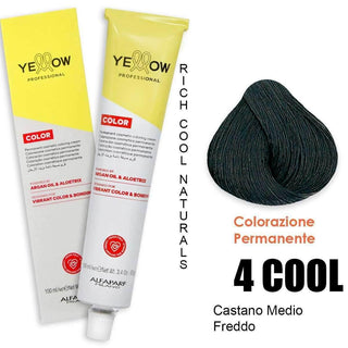 Alfaparf Yellow Color Permanente 4 Cool 100Ml