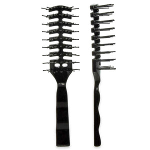 Sibel Spazzola aerata Croc Nero L — Spazzola capelli