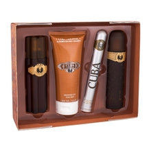 Cuba Cuba Gold Set regalo EDT 100 ml, dopobarba Cuba Gold 100 ml, gel doccia Cuba Gold 200 ml e Cuba Gold EDT 35 ml