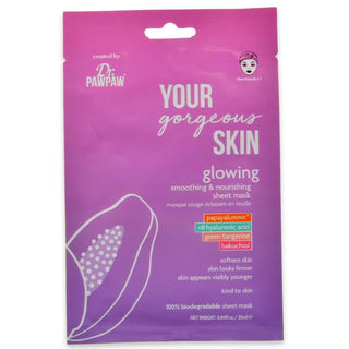 Dr. Paw Paw Glowing Sheet Maschera - Maschera Illuminante 25 Ml