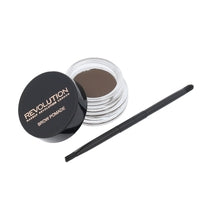 Makeup Revolution Dark Brown Double Ended Brush Eyebrow Pomade