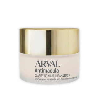 Arval Crema E Maschera Notte Antimacula Chiarificante 50 Ml