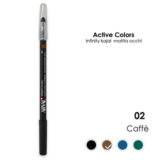 Arval Infinity Kajal N. 02 - Caffè Matita Occhi - Legno