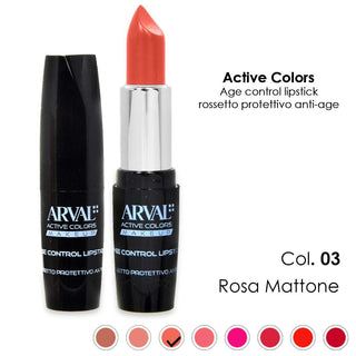 Arval Age Control Rossetto N. 03 - Rosa Mattone Rossetto Protettivo Anti-Age