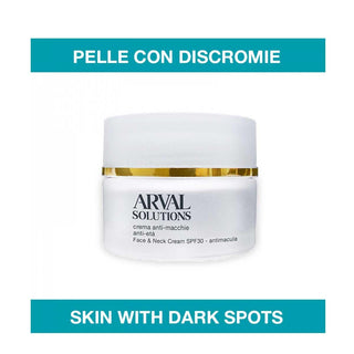 Arval Solution Antimacula - Crema Viso E Collo Spf 30 Vs. 30 Ml