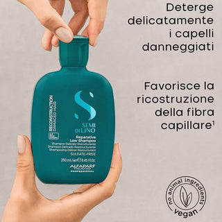 Alfaparf Milano Semi Di Lino Reparative Low Shampoo 2024 250Ml