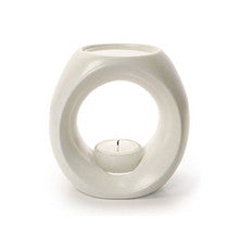 Primavera Ceramic Aromalampa cream white