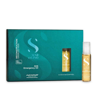 Alfaparf Milano Semi Di Lino Rep.Sos Emergency Oil 6 Fiale X 13Ml