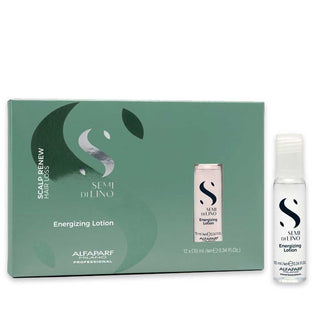 Alfaparf Milano Semi Di Lino Scalp Renew Energizzante Lozione 12 Fiale X 10Ml