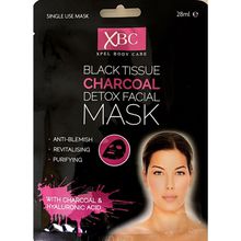Xpel Maschera di rete Pleť con carbone Charcoal Detox 3D (Maschera viso detox) 28 ml