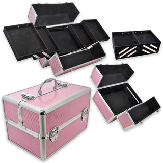Sibel Case alluminio rosa my nail design 32 x 21 x 22 cm