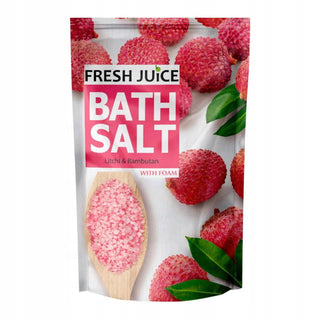 Fresh juice Litchi & Rambutan, Rigenerante, Sale da Bagno, 500 g