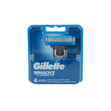 Gillette Turbo Mach 3 - Udskiftningshoved - 4.0k