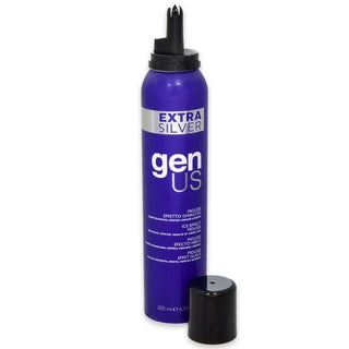 Genus Mousse Effetto Ghiaccio Extra Silver 200 Ml