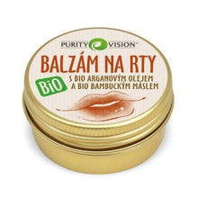 Purity vision Bálsamo labial BIO con 12 ml de aceite de argán biológico 