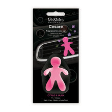 Mr & mrs fragrance Cesare Deodorante per Auto Agrumi e Muschio 1 pz