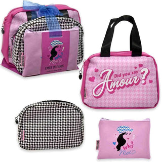 Emily In Paris Trio Borse Da Viaggio