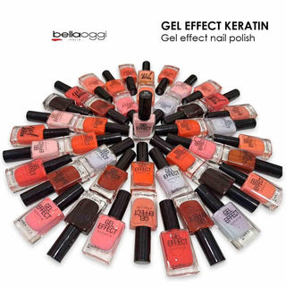 Bella oggi Box gel effect keratin smalto effetto gel 49 pz. assortiti