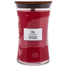 Woodwick Vonná svíčka ve dóze s karmínovými bobulemi 275 g