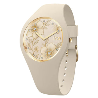 Ice-Watch Ice Flower Ivory Grace Unisex-Uhr mit floralen Details 025898