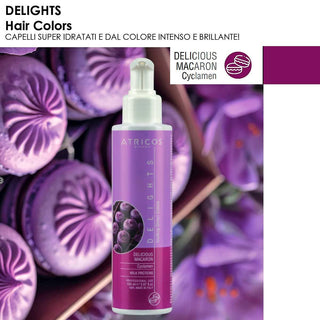 Atricos Delights Delicious Macaron Cyclamens 150 ml — Trattamento capelli