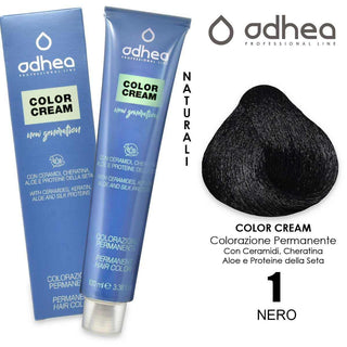 Odhea Color Crema Con Ammoniaca 100 Ml - 1 Nero