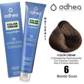 Odhea Color Crema Con Ammoniaca 100 Ml - 6 Biondo Scuro