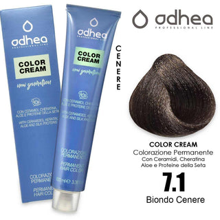 Odhea Color Crema Con Ammoniaca 100 Ml - 7.1 Biondo Cenere