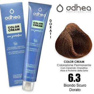 Odhea Color Crema Con Ammoniaca 100 Ml - 6.3 Biondo Scuro Dorato
