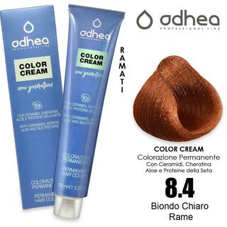 Odhea Color Crema Con Ammoniaca 100 Ml - 8.4 Biondo Chiaro Rame