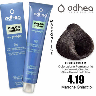 Odhea Color Crema Con Ammoniaca 100 Ml - 4.19 Marrone Ghiaccio