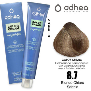 Odhea Color Crema Con Ammoniaca 100 Ml - 8.7 Biondo Chiaro Sabbia