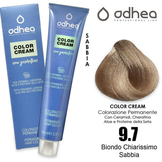 Odhea Color Crema Con Ammoniaca 100 Ml - 9.7 Biondo Chiarissimo Sabbia