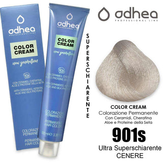 Odhea Color Crema Con Ammoniaca 100 Ml - 901 S Ultra Superschiarente Cenere
