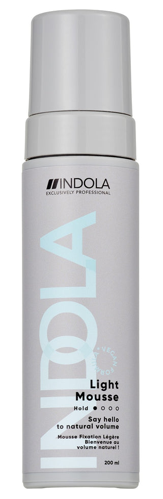 Indola Schiuma fissante leggera 200ml — Schiuma capelli