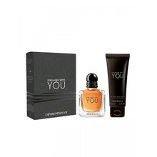 Armani Stronger With You Box regalo EDT 50 ml e gel doccia 75 ml 50 ml