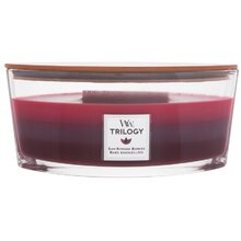 Woodwick Sun Ripened Berries Trilogy Ship (bacche che maturano al sole) - Candela profumata - 453,6 g