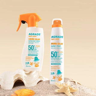 Agrado Lozione Solare SPF50 Bambini — Solspray