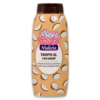Malizia Bon Bons Bagno Doccia Tropical Coconut 500 ml — Gel doccia