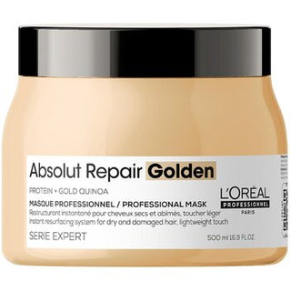 L´oréal professionnel Absolut Repair Gold Quinoa + Protein Resurfacing Golden Masque - Maschera rigenerante 500 ml