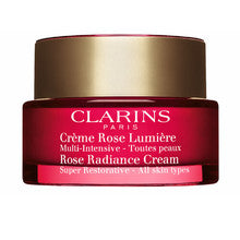 Clarins Rose Radiance Super Restorative Cream (Alle huidtypen) - Dagrimpelcrème - 50 ml