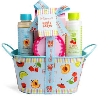 Set Di 4 Scatole Di Latta Per Coccole Dell'Istituto Fruit Farm Dell'Idc