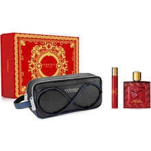 Versace Eros Flame box idea premium EDP 100 ml + miniatura EDP 10 ml + trousse
